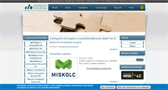 Desktop Screenshot of miskolcholding.hu